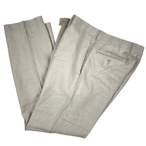 Calvin Klein | Pants | Calvin Klein Linen Pants Mens 34x3 Regular 00 ...